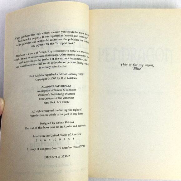 Pendragon Series By D.J. MacHale 2003 Three Book Bundle The Lost City of Faar - Picture 7 of 15